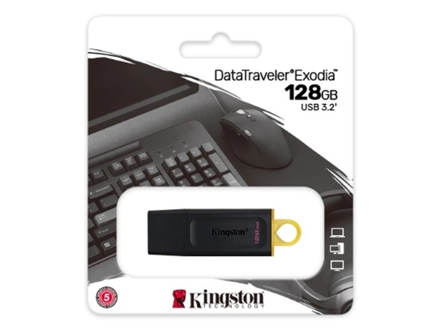 &uu PENDRIVE ORIGINAL 128 GB KINGSTON CLASE 10